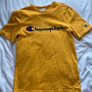 Yellow Champion Tee